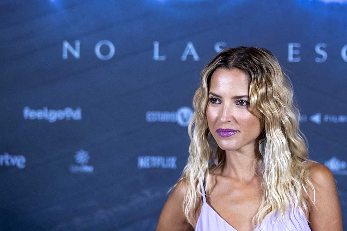 Actress Ana Fernandez at photocall for film Voces in Madrid on Wednesday, 8 July 2020.
