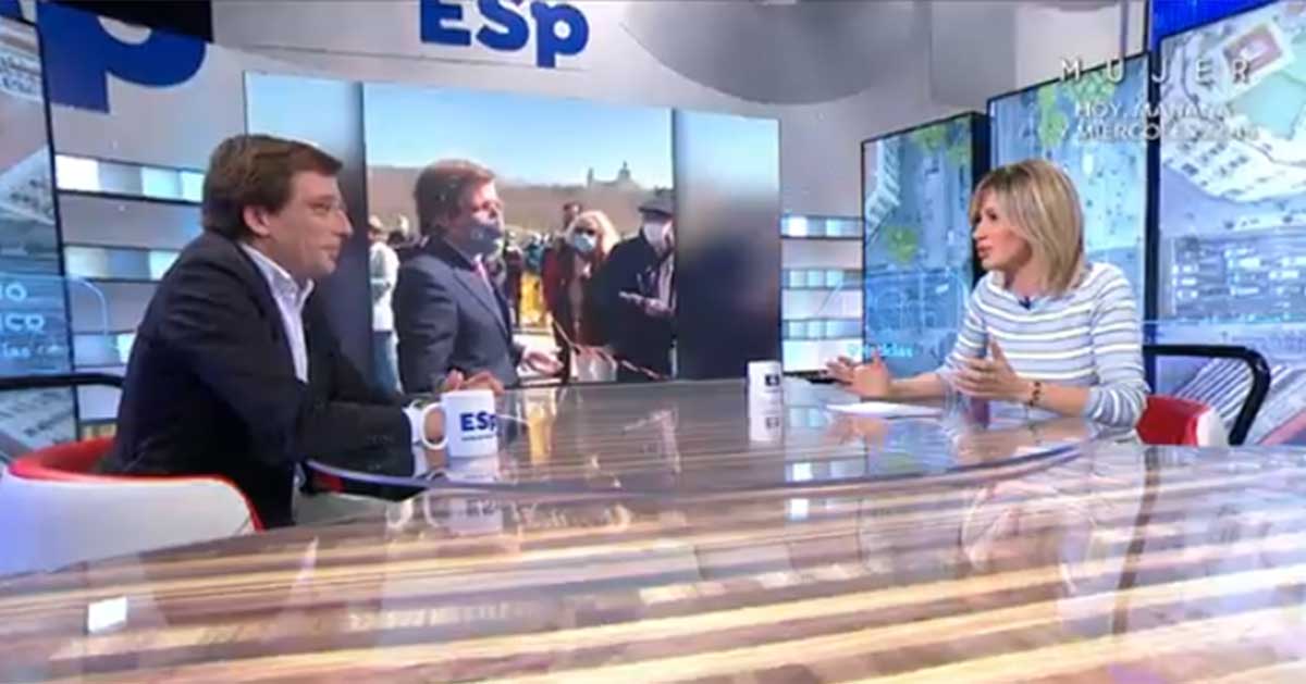 José Luis Martínez-Almeida bromea con Susanna Griso sobre su soltería