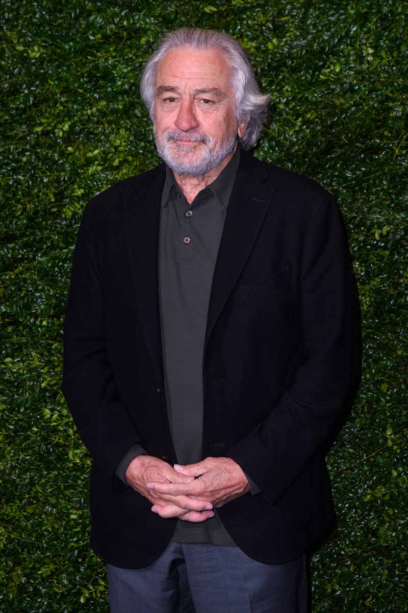 Actor Robert De Niro attending the Charles Finch and Chanel pre Bafta party in London on Saturday February 1, 2020.