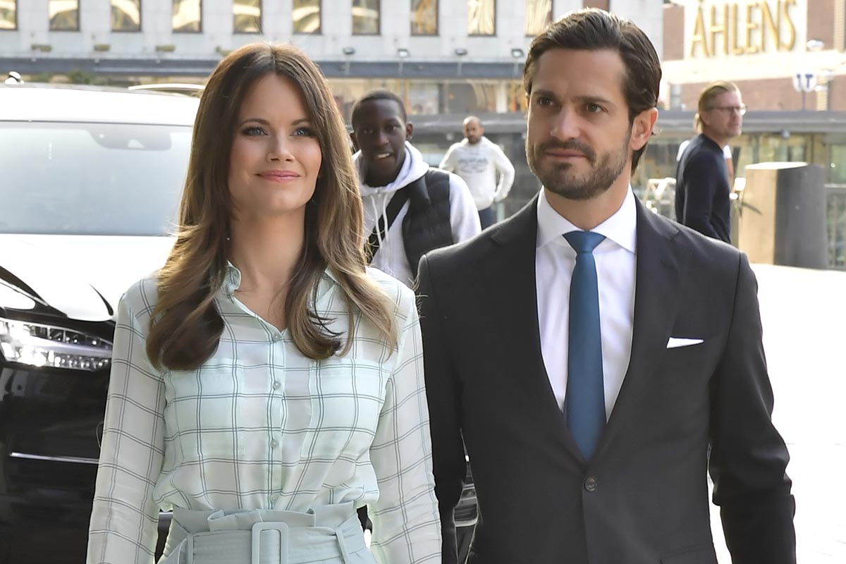 Prince Carl Philip and Princess Sofia Hellqvist arriving at Kulturhuset Stadsteatern in Stockholm, Sweden, September 23, 2020, for a preview of the theater performance "If I say something, it only gets worseâ€¦.". *** Local Caption *** .