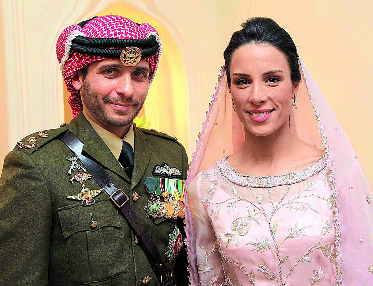 hamzah de jordania, princesa basmah de jordania
