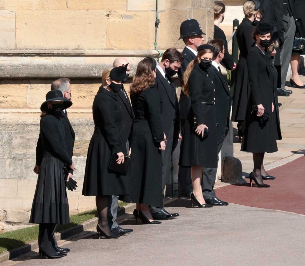 Kate Middleton, la más exquisita de las damas Windsor en la despedida al duque