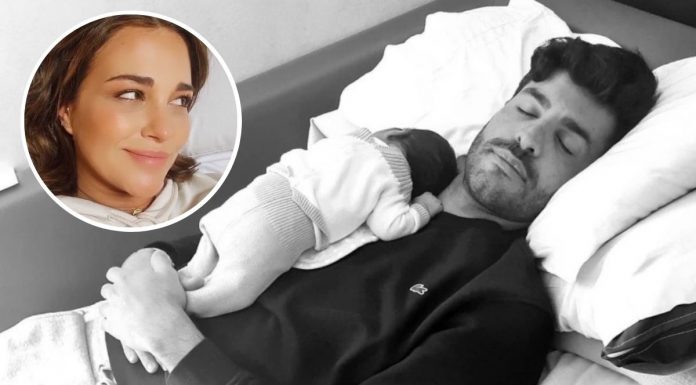 Paula Echevarría publica una tierna foto de Miguel Torres (un "papi chulo") con su hijo