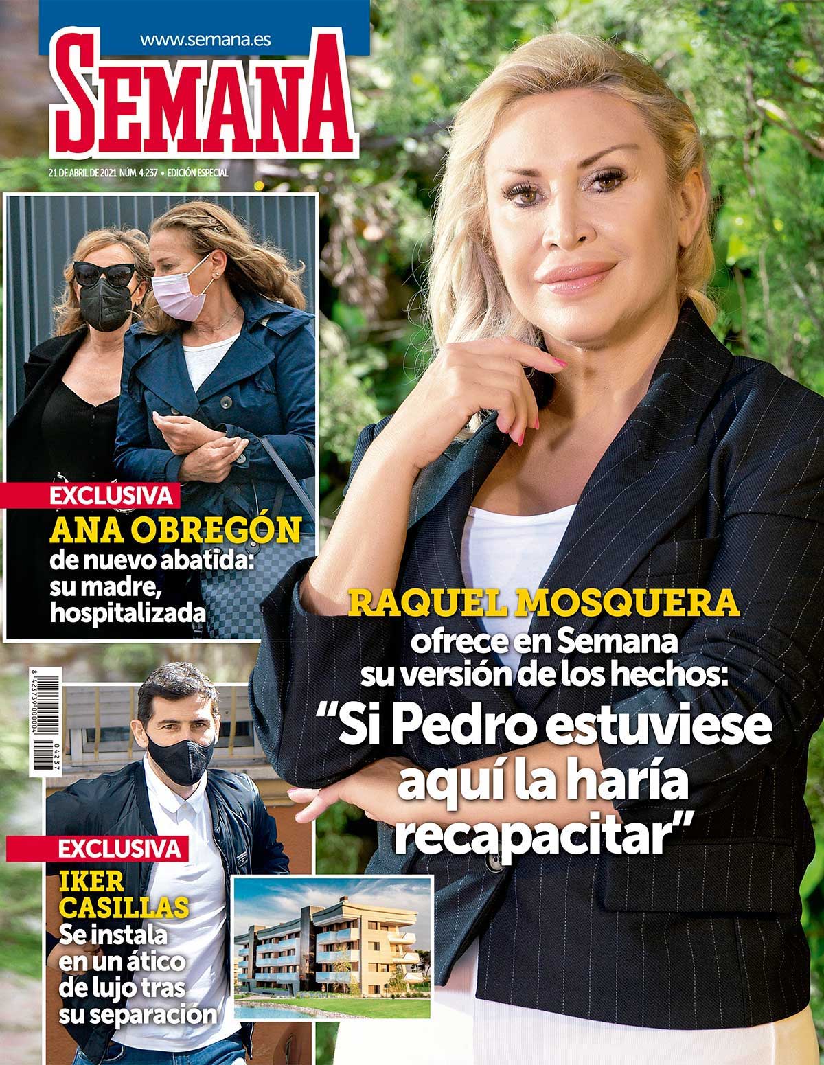 En SEMANA, Ana Obregón, de nuevo abatida: su madre, hospitalizada