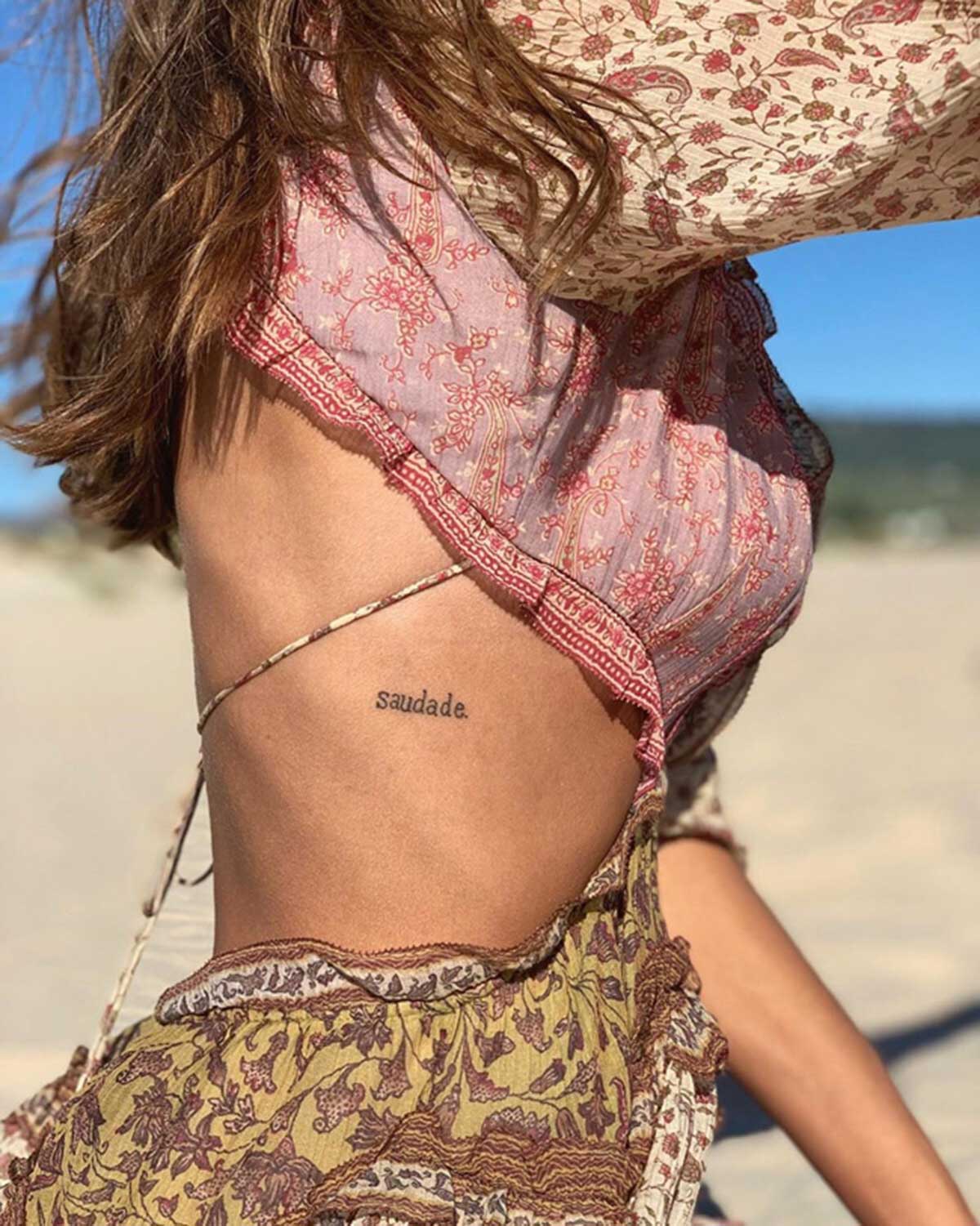 El nuevo tatuaje de Vicky Martín Berrocal que ha copiado a Sara Carbonero