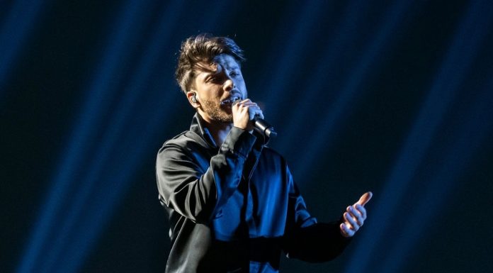 La emoción de Blas Cantó en su primer ensayo en Eurovisión 2021