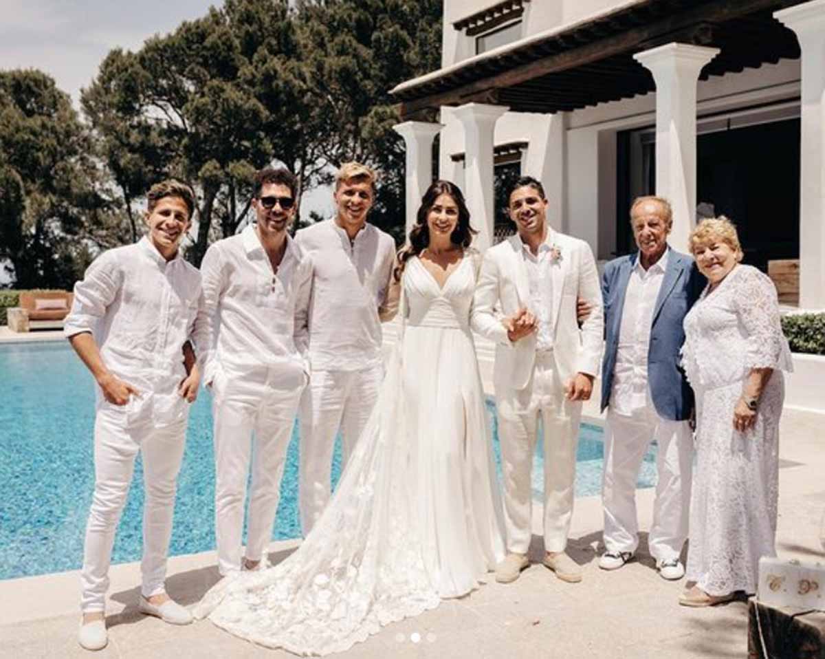 Se casa Gio, el hijo de Diego Simeone: todas las fotos de la boda