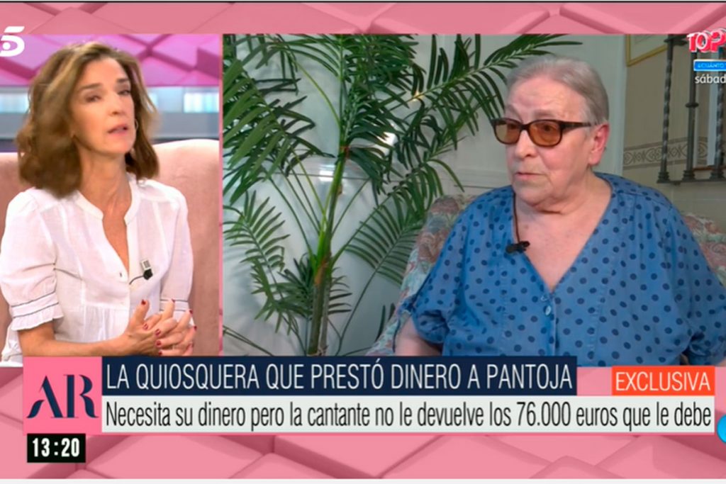 La quiosquera a la que Isabel Pantoja debe 76.000 euros rompe su silencio y narra su dura situación