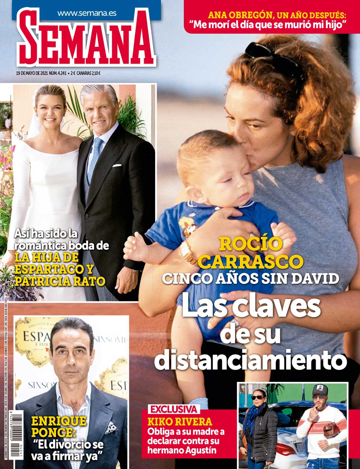 Rocío Carrasco desvela la relación que tenía su hijo con María Teresa Campos y Terelu Campos