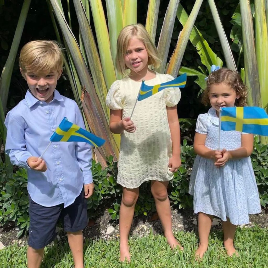 Los hijos de Victoria de Suecia, simpáticos protagonistas del Día Nacional