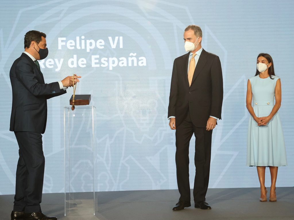 El orgullo de Letizia por la "entrañable" distinción del Rey Felipe en Andalucía