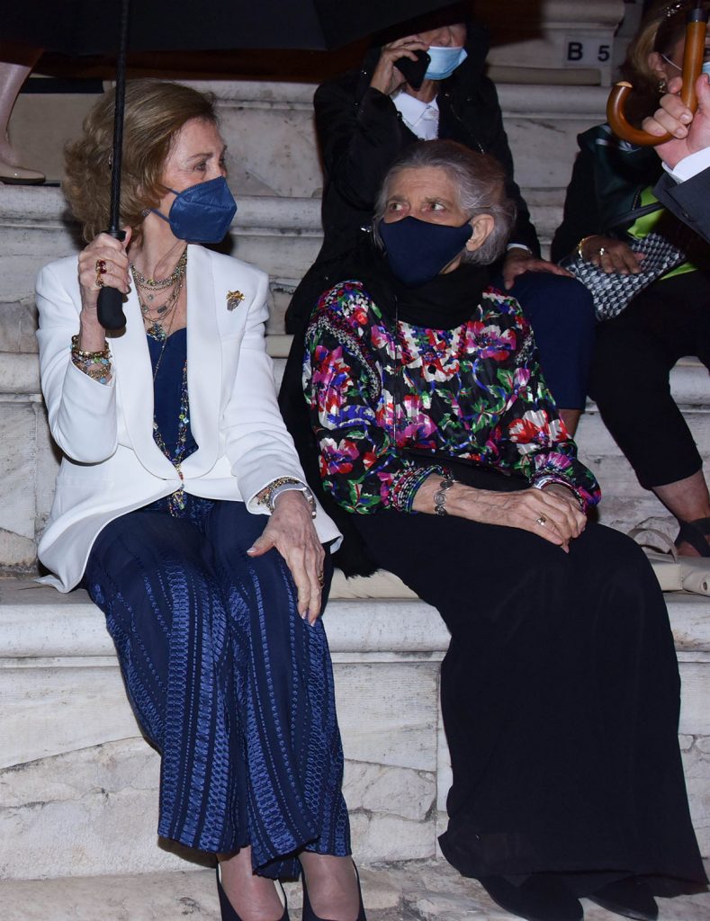 Las esperadas imágenes del reencuentro entre la Reina Sofía y su hermano Constantino en Atenas