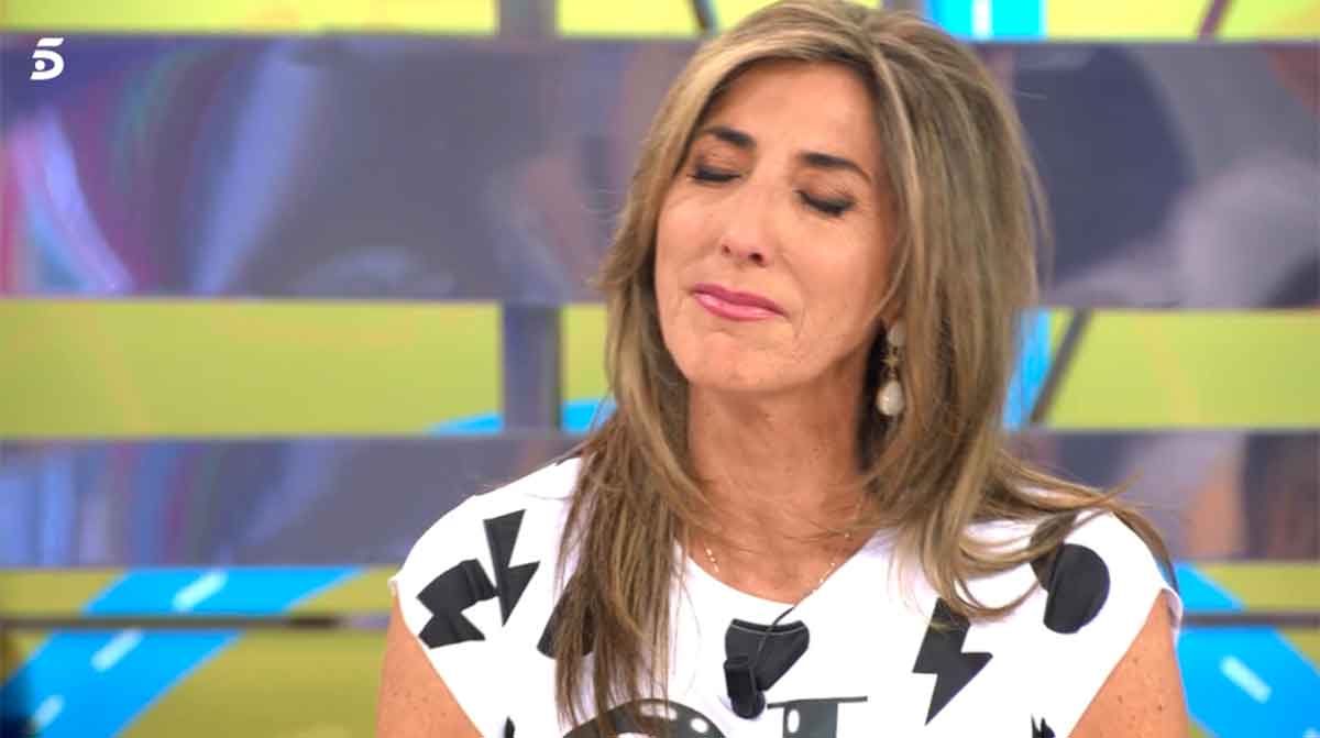 Paz Padilla rompe a llorar en directo: "Lloro todos los días"