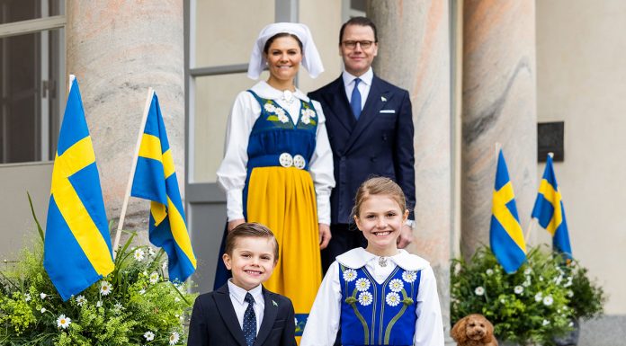 Los hijos de Victoria de Suecia, simpáticos protagonistas del Día Nacional
