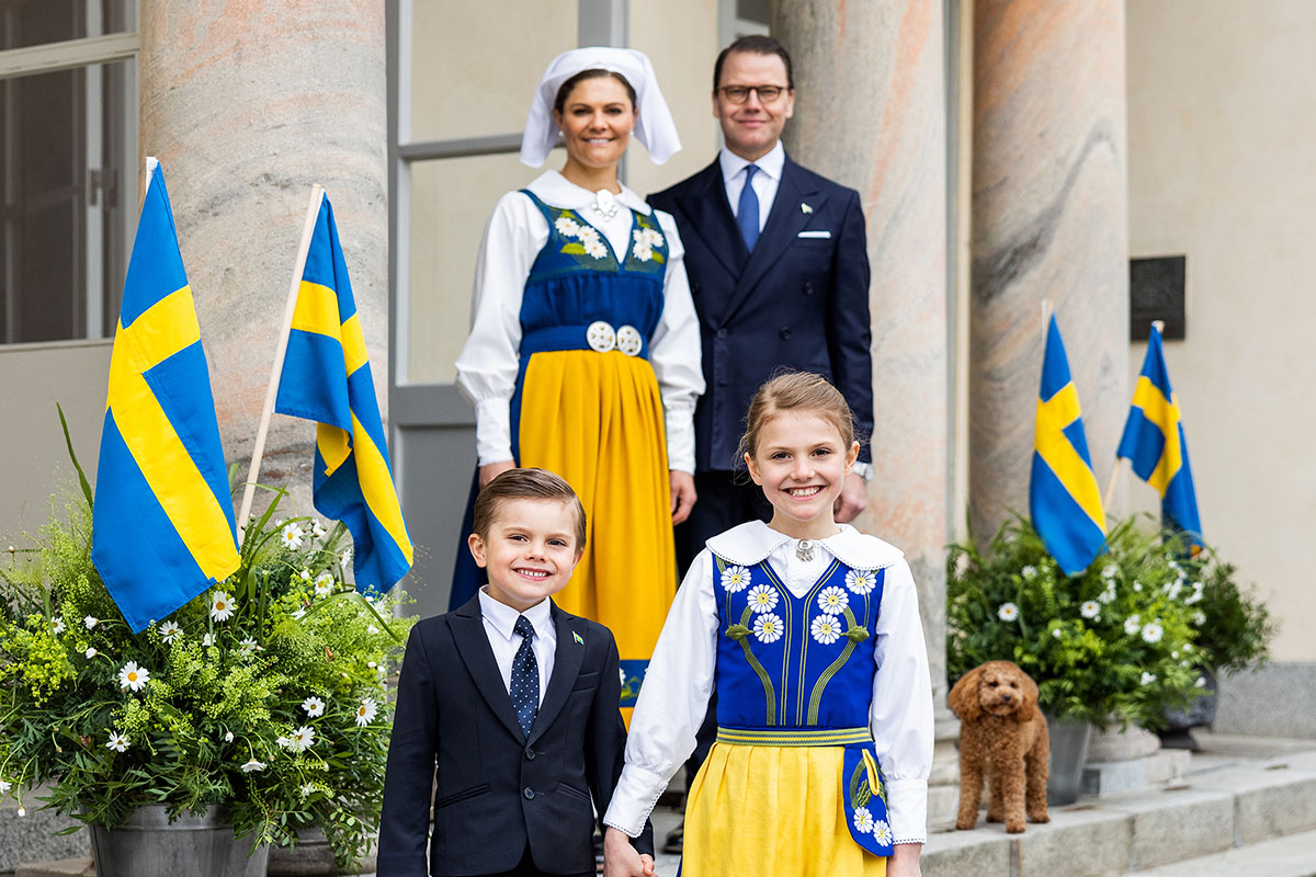 Victoria de Suecia, Daniel Westling, Estelle de Suecia, Oscar de Suecia