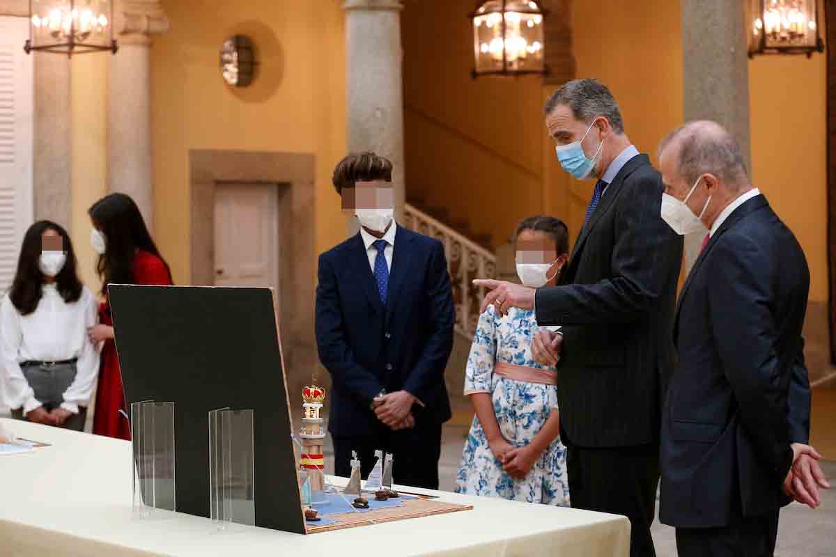 King Felipe VI attends 39th edition of the school contest ‘What is a King for you?’