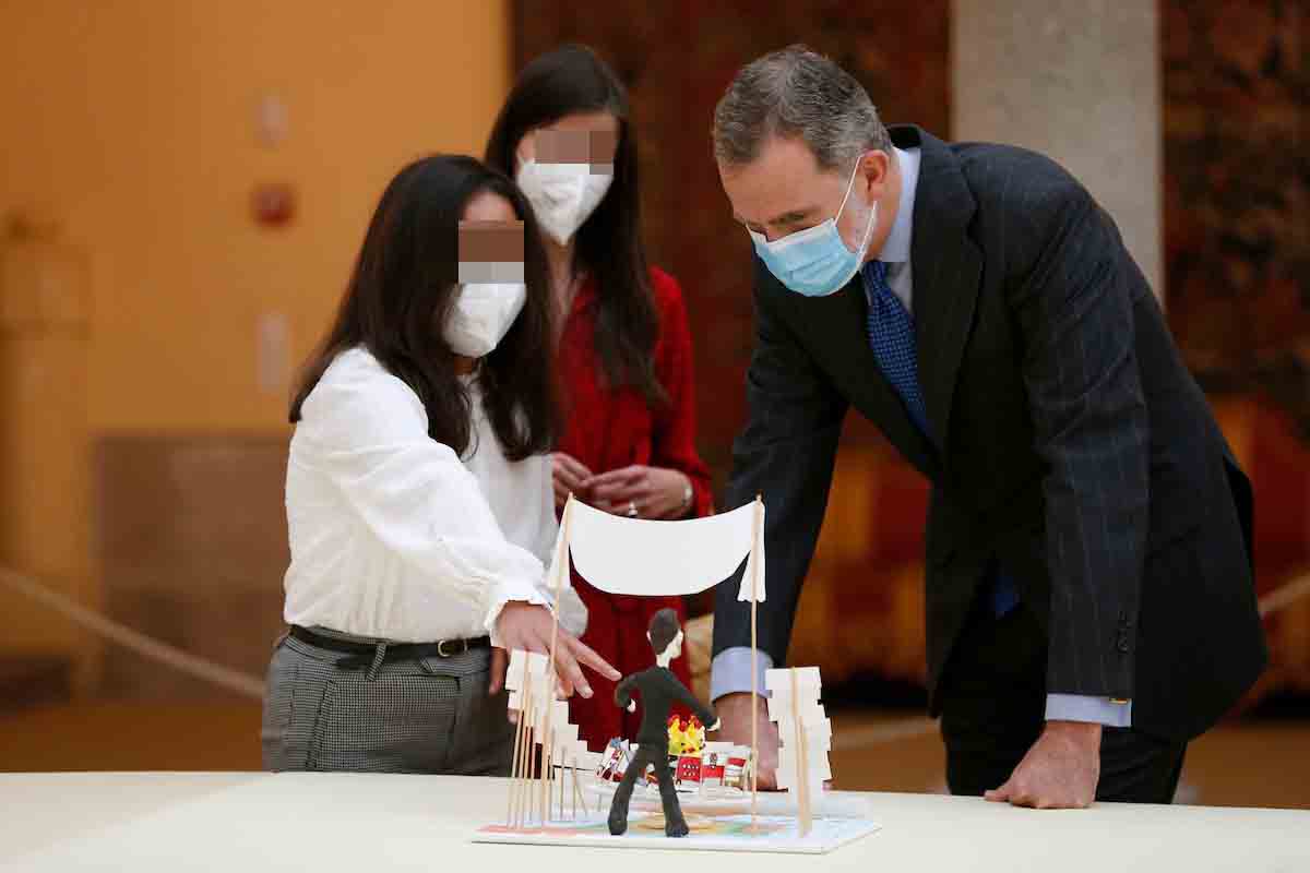 King Felipe VI attends 39th edition of the school contest ‘What is a King for you?’