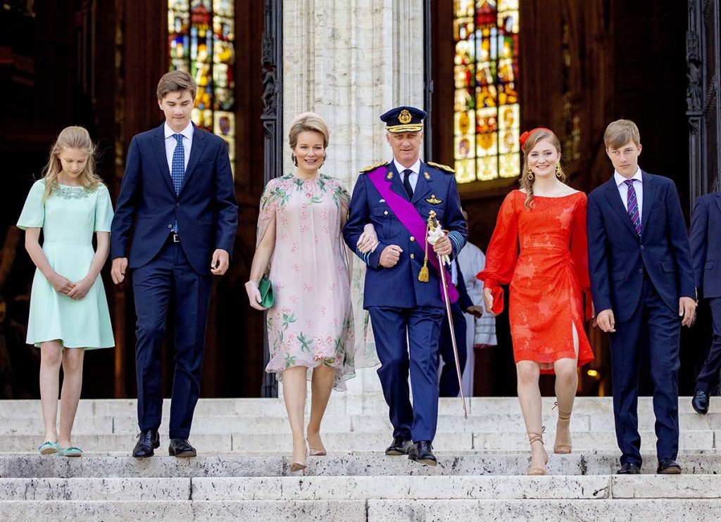 La princesa Elisabeth y su original nueva tía Delphine dejan sin palabras en la Fiesta Nacional de Bélgica