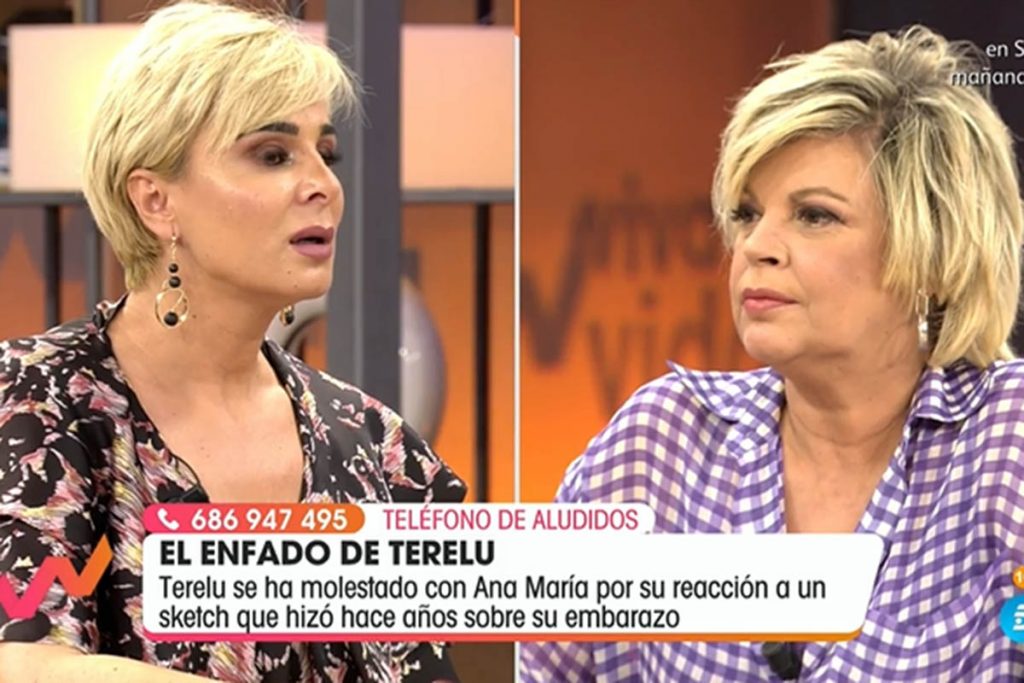 El cabreo de Terelu Campos con Ana María Aldón como protagonista