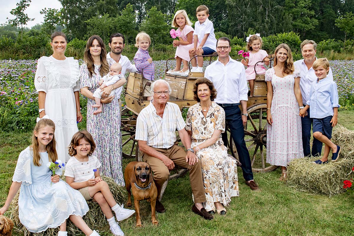 familia real suecia portada