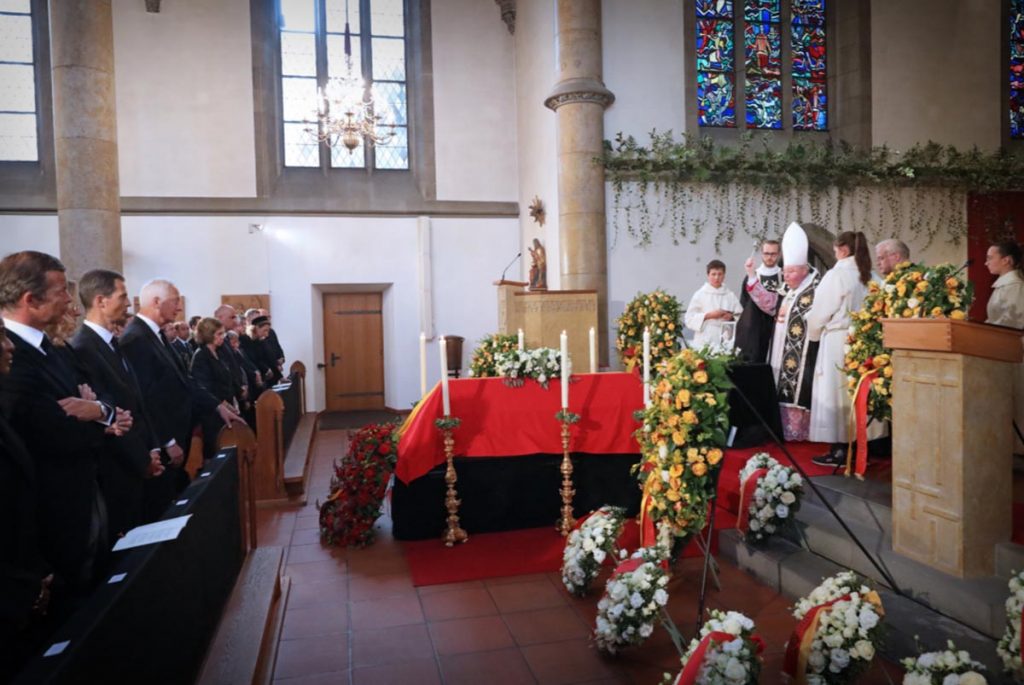 La reina Sofía acude al funeral por la princesa Marie de Liechtenstein