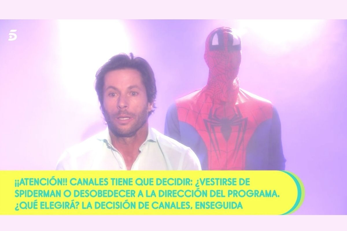 Canales Rivera regresa a 'Sálvame' tras negarse a disfrazarse de Spiderman: "Pido disculpas"