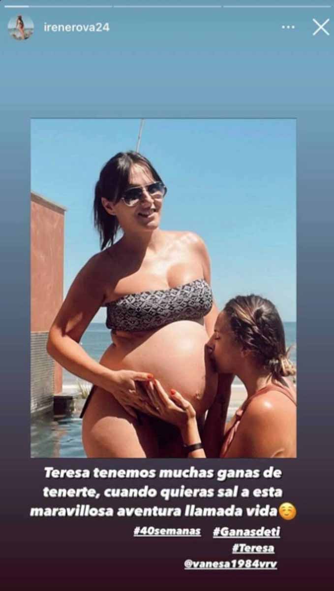 Irene Rosales se convierte en tía: su hermana Vanessa ha dado a luz a una niña