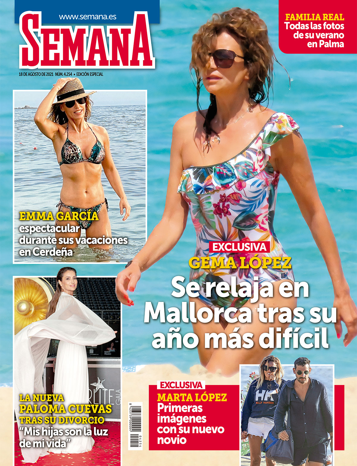 En SEMANA, Emma García, espectacular en bikini durante sus vacaciones en Cerdeña