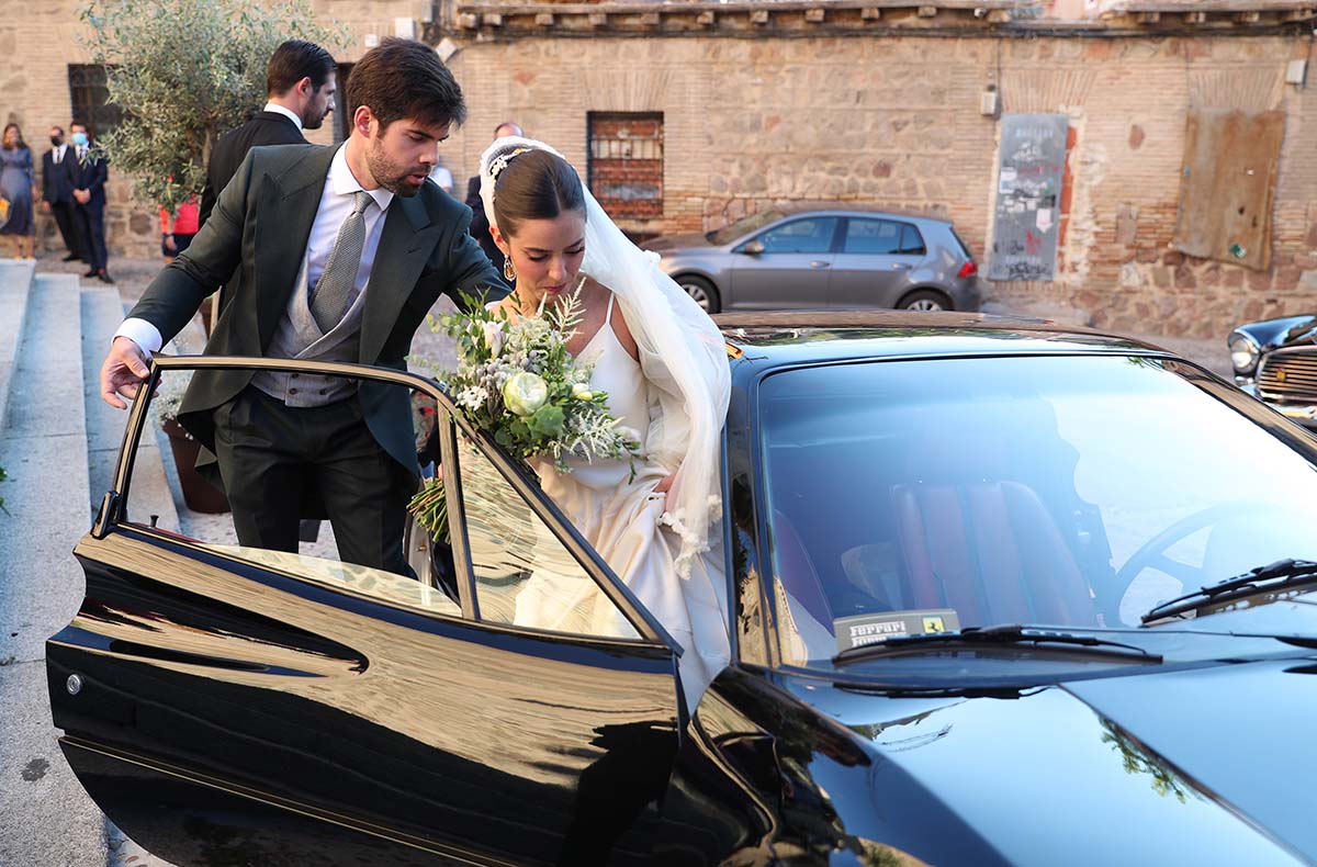 during wedding of Jaime Palazuelo and Micaella Rubini in Toledo on Friday, 10 September 2021.