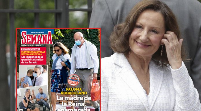 En SEMANA, Paloma Rocasolano, la madre de la Reina Letizia, enamorada