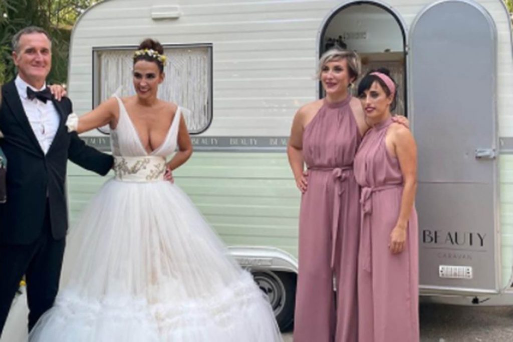 La estilista Cristina Rodríguez se ha casado por segunda vez