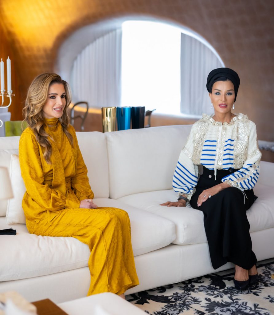La jequesa de Catar se lo pone difícil a Rania de Jordania: el duelo que casi nadie esperaba
