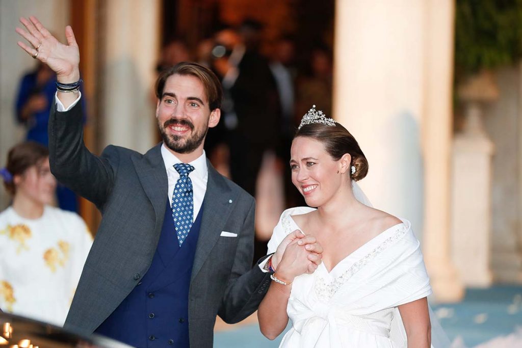 La gran boda real de Philippos de Grecia y Nina Flohr en Atenas