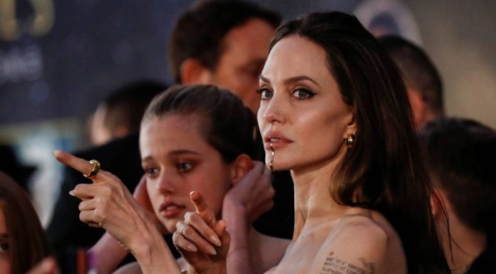 Angelina Jolie le presta a su hija su vestido de los Oscar