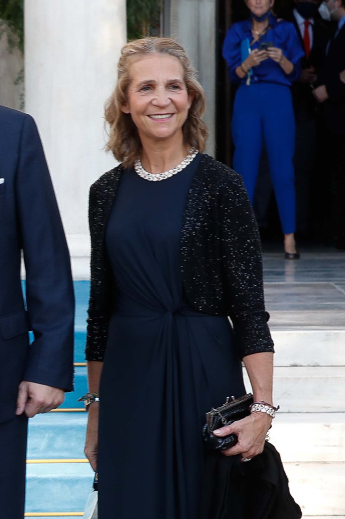 Elena de Borbon during wedding of Philippos of Greece and Denmark and Nina Flohr in Athenas on Saturday, 23 October 2022.