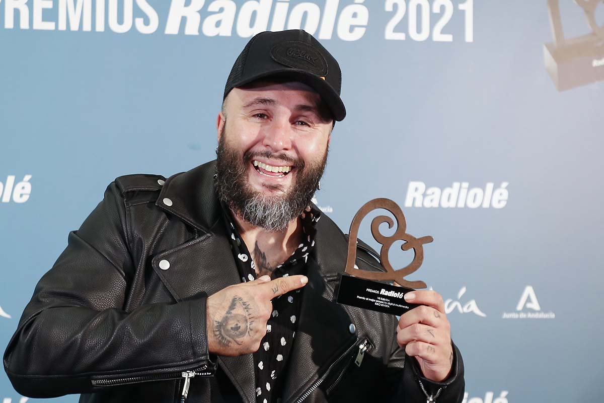 Kiko Rivera at photocall for Radiole awards in Seville on Friday, 29 October 2021.