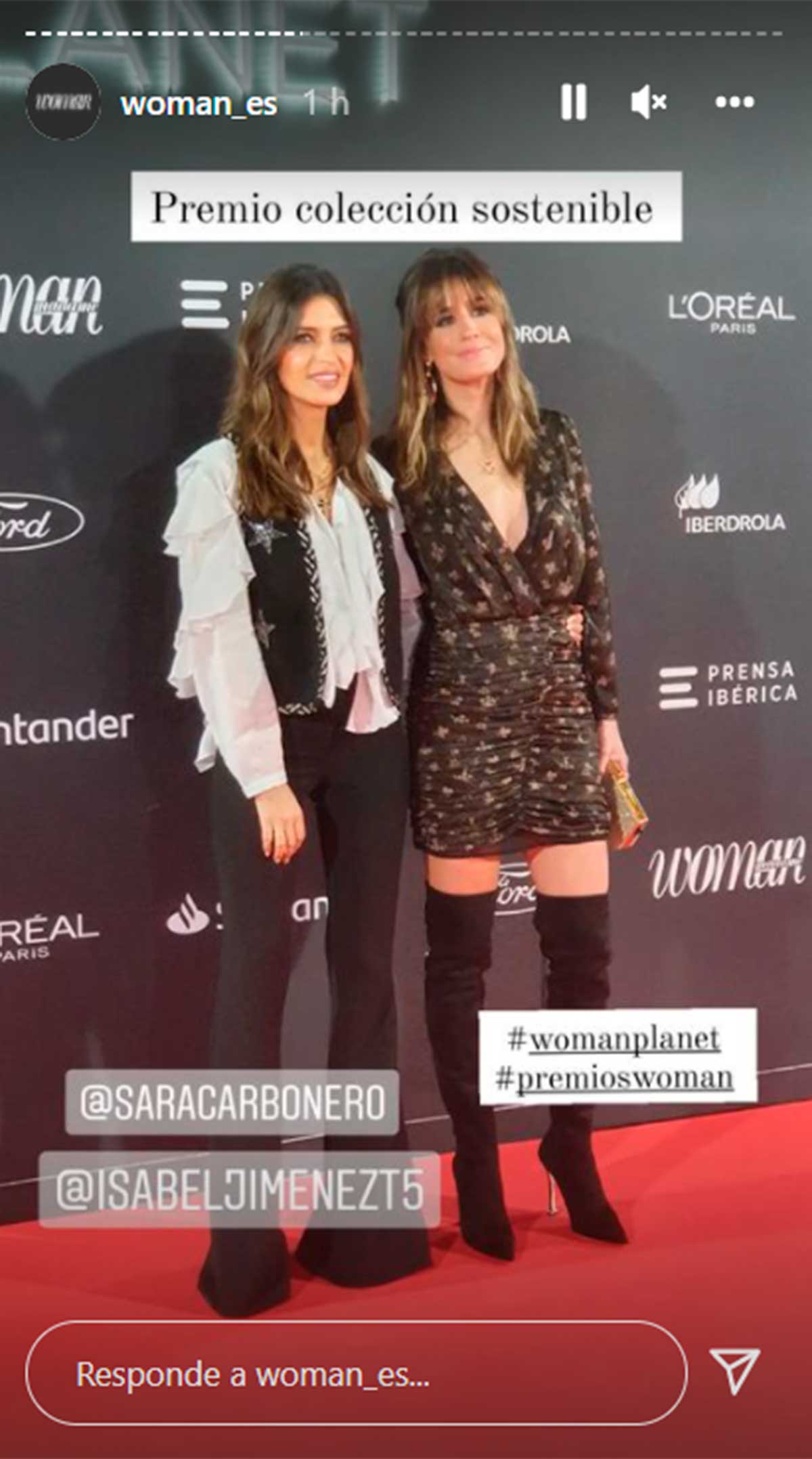 Sara Carbonero e Isabel Jiménez