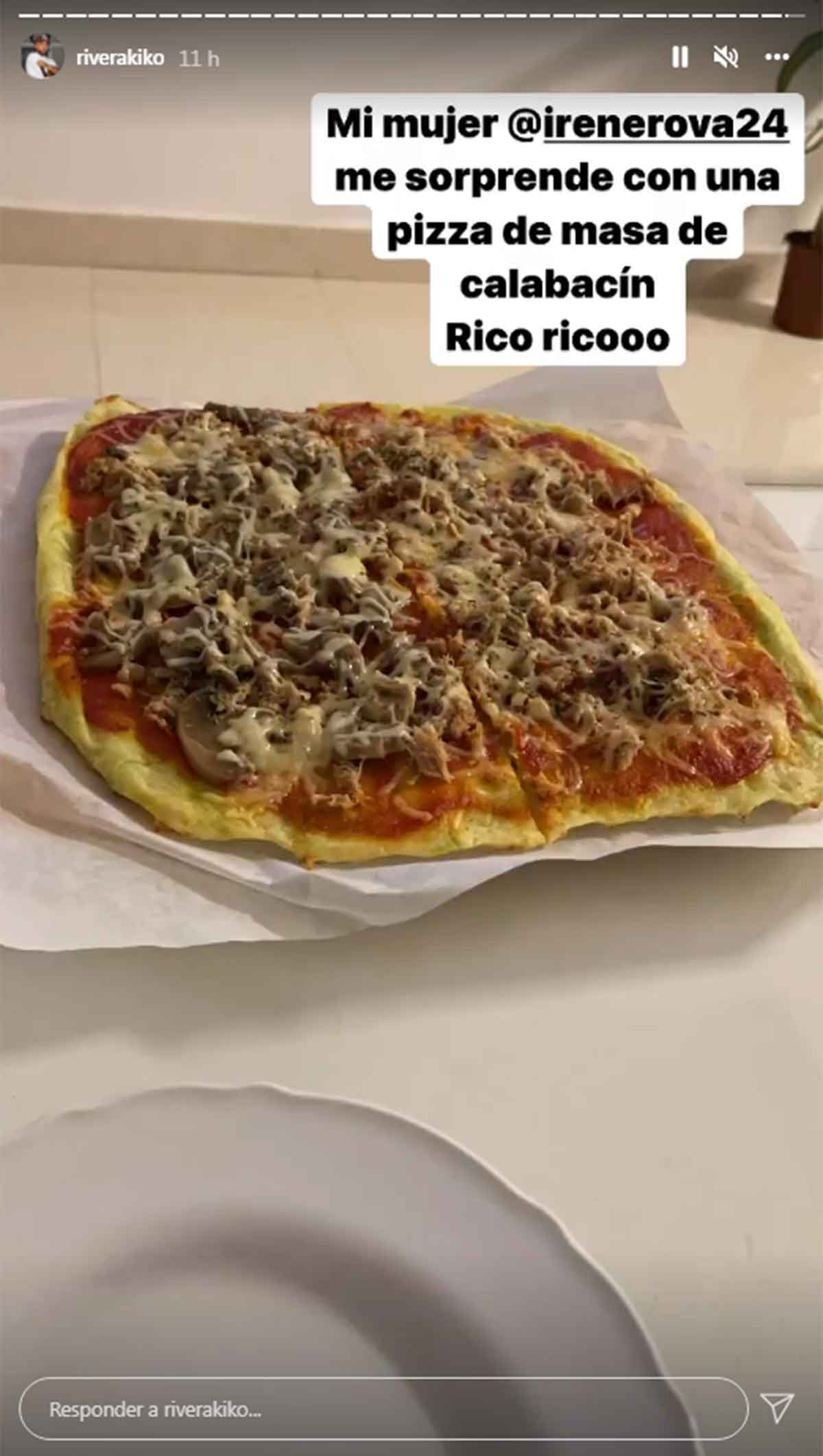 Irene Rosales pizza