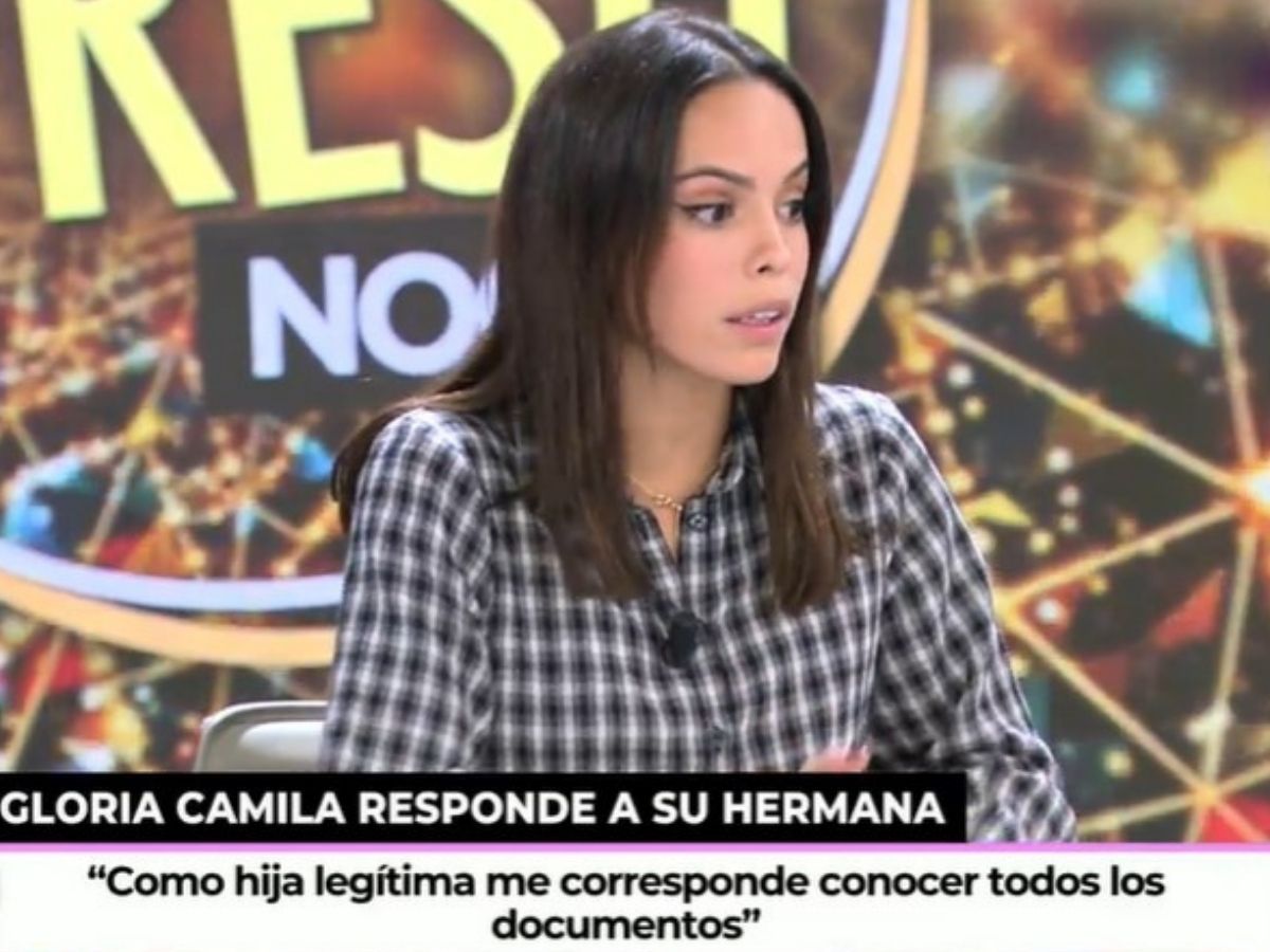 Gloria Camila, tras su varapalo judicial a Rocío Carrasco: "Rocío Jurado tuvo tres hijos, no una"