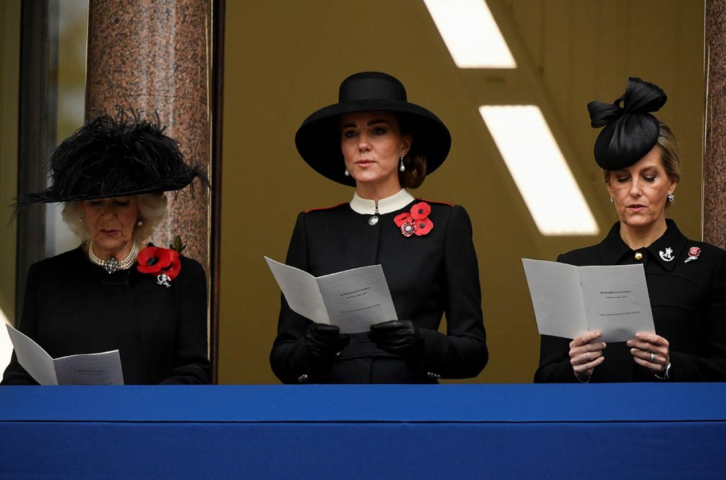 La ausencia de la reina Isabel II marca el Día del Armisticio
