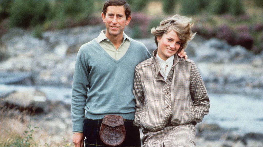 Diana de Gales y el príncipe Carlos
