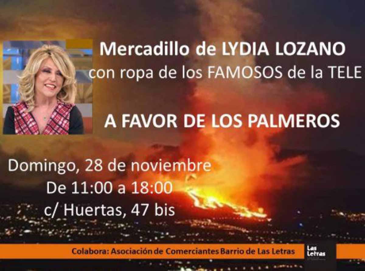 Lydia Lozano mercadillo