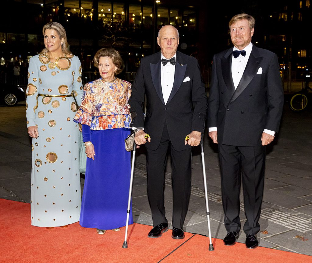 Máxima de Holanda luce el vestido 'de agujeros' más impactante