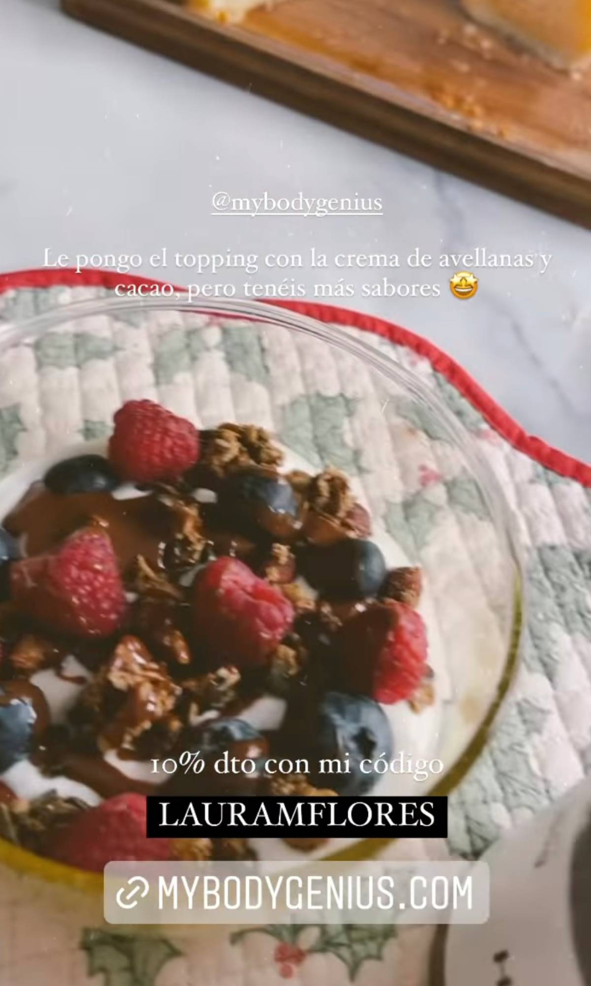 Laura Matamoros desayuno saludable