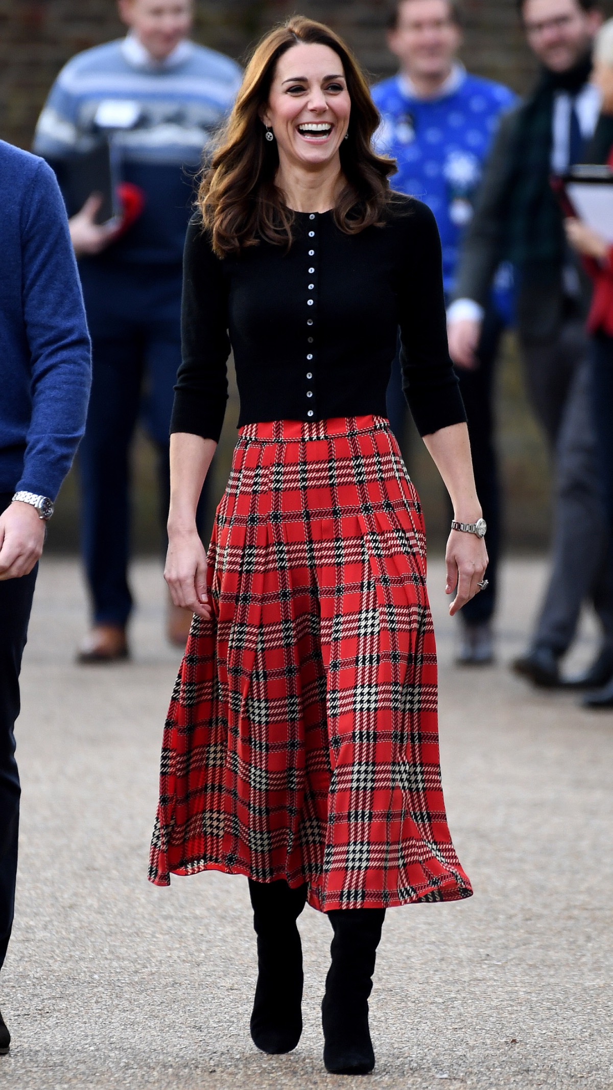 Kate Middleton falta tartán