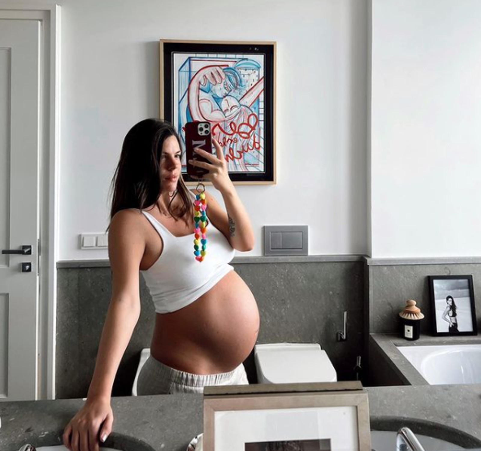 Laura Matamoros embarazada
