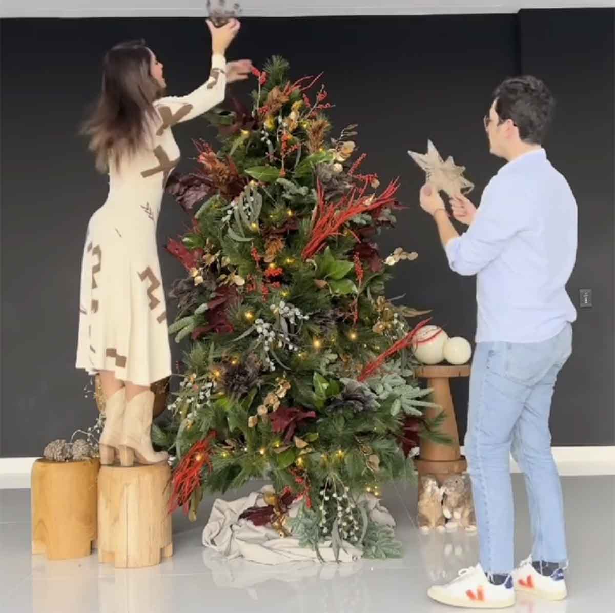 Pilar Rubio árbol de Navidad