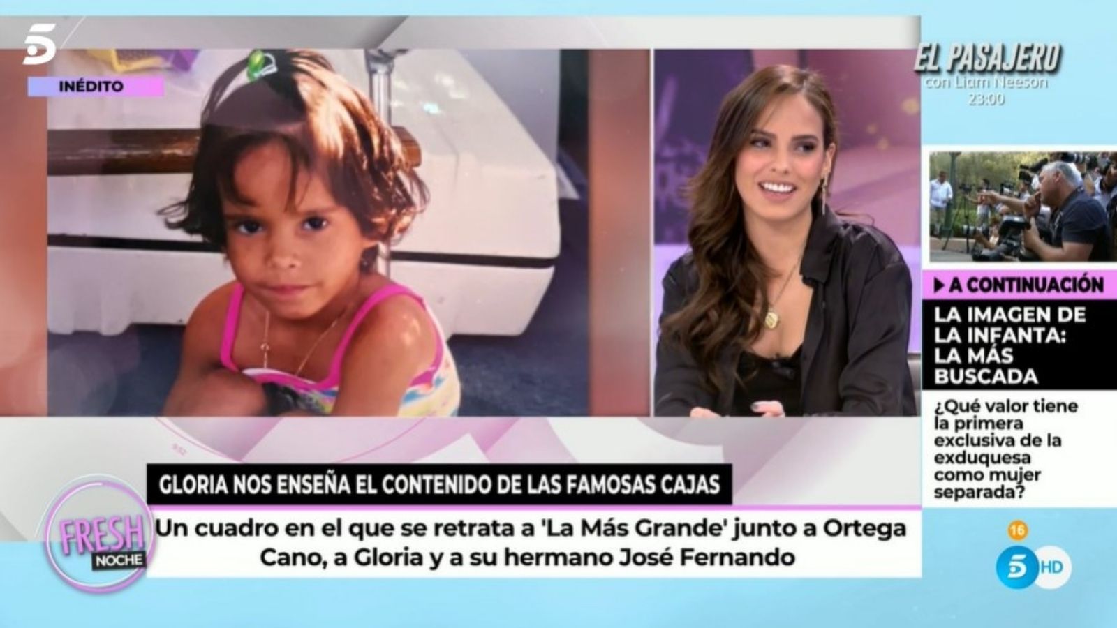 Gloria Camila enseña por primera vez el contenido de las cajas de Rocío Jurado