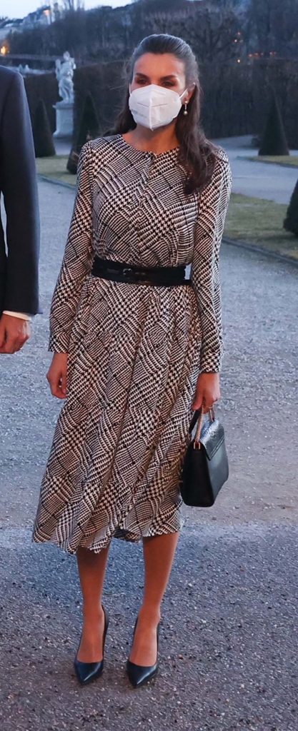La Reina Letizia decepciona en Viena con un vestido soso (que no aprobaría Sissi)
