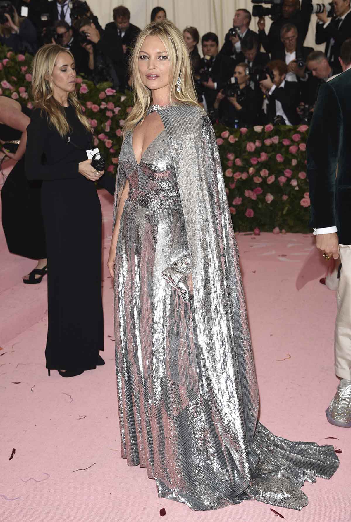 Model Kate Moss at The Metropolitan Museum of Art's Costume Institute benefit gala celebrating the opening of the "Camp: Notes on Fashion" exhibition on Monday, May 6, 2019, in New York.